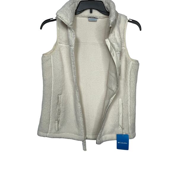 Columbia Women's West Bend Vest - Chalk Medium 90 - Picture 5 of 8